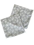 Shape Geometrik Desenli Kırlent Kılıfı Bej-Vizon 42x42 cm - 2 Adet Kılıf