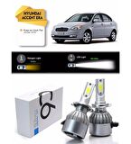 Hyundai Accent Era Uzun-Kısa Far Şimşek Etkili Led Xenon