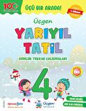 Üçgen 4.Sınıf Yarıyıl Tatil - Günlük Tekrar Çalışmaları 2023