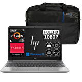 Hp 255 G9 AMD Ryzen 5 5625U 64GB 512GB SSD 15,6" Fhd Windows 11 Home Taşınabilir Bilgisayar 6Q8N2ESWH14 + Zetta Çanta