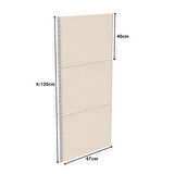 40x67x120 Cm Duvara Monte Hırdavat Rafı