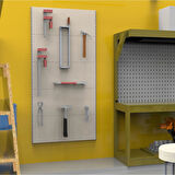 40x67x120 Cm Duvara Monte Hırdavat Rafı