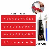 Hint Kınası ve Şablonla Geçici Dövme Yapma Seti Set 37