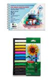 Art Liva Sanatsal Resim Defteri 250 Gr A5 (sulu Teknik) Derwent Academy Soft Pastel 12 Renk