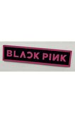 BLACK PINK 3D logo Dekor