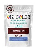 Lake Carmoisine E122 Vişne Kırmızısı Yağ Bazlı Toz Gıda Boyası 500 Gr