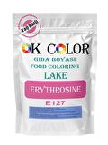 Lake Erythrosine E127 Pembe Yağ Bazlı Toz Gıda Boyası 250 Gr