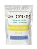 Quinoline Yellow E104 Toz Civciv Sarısı Gıda Boyası 500 Gr