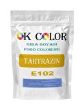 Tartrazine E102 Tartrazin Sarı Toz Gıda Boyası 50 Gr
