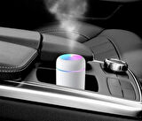 250 ml RGB Işıklı Ulrasonik Ledli Hava Nemlendirici Buhar Makinesi Ve Aroma Verici