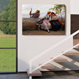 Kadınları Taciz Eden Adam Tablosu-6526