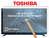 Toshiba 65QA2363DT TV EKRAN KORUYUCU - Toshiba 65" inç 165 Ekran Qled Koruyucu android smart 