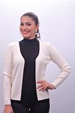 SUDE KADIN İTHAL TRİKO CEKET 6366