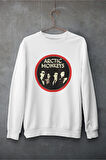 Arctic Monkeys Baskılı Unisex Sweatshirt, Oversize Müzik Grubu Sweatshirt