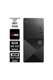 Vostro 3030MT i7 12700 96GB 512GB SSD RX550/4GB FDOS Masaüstü Bilgisayar