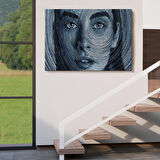 Sürreal Kadın Dekoratif Duvar Tablosu-6530