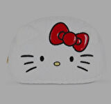 Kawai Hello Kitty Makyaj Çantası Metal Fermuar Aksesuarli