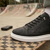 Erkek Beyaz Tabanlı Retro Sneaker