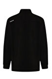 Beşiktaş Orijinal Lisanslı Fermuarlı Siyah Sweatshirt 25/26 Sezon