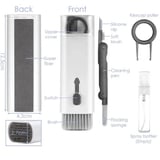 HERŞEYTREND Çok Fonksiyonlu 7 Parça Airpods Klavye Ekran Kulaklık Temizleme Kiti