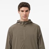 Nautica Erkek Kahverengi Regular Fit Kapüşonlu Su İtici Mont
