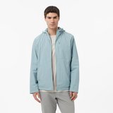 Nautica Erkek Yeşil Regular Fit ik Yaka Gizli Kapüşonlu Su İtici Yağmurluk