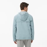 Nautica Erkek Yeşil Regular Fit ik Yaka Gizli Kapüşonlu Su İtici Yağmurluk