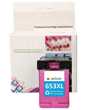 HP 653XL-3YM74A  Muadil Renkli Kartuşu