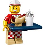 Lego Minifigür - Seri 17 - 71018 - Hot Dog Man