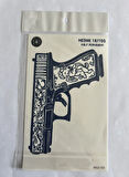 Güç 4 adet Birden3 hafta Kalıcı  Geçici yapıştırma Dövme 18x11 cm