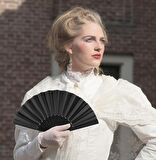 2'li Yelpaze Siyah, Beyaz