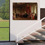 Benjamin Franklin Danışma Meclisi Huzuruna Çıkıyor Tablosu-6542