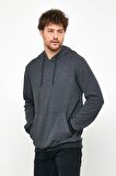 Erkek Sweatshirt Kapüşonlu Cepli Regular Fit