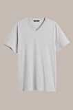 METALIC Erkek Çok Renkli T- Shirt Regular Fit Rahat Kesim V Yaka 3'lü Basic Tişört Paketi