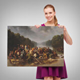 Marion Peedee'yi Geçiyor Tablosu - William Tylee Ranney-6544