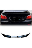 Bmw E60 boyalı (Pianoblack) PSM spoiler 2003-2009 arası