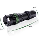 Watton WT-012 Zoomlu Oto Pc Şarjlı EL Feneri
