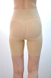 Kalça Kaldırıcı Popo Destekli Yüksek Bel Dikişsiz Seamless Ten Korse Tayt