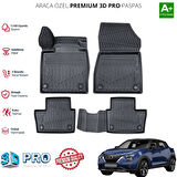 JUKE ARACA ÖZEL 3D PASPAS 2019 2020 2021 2022 2023 2024