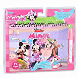Minnie Mouse Temalı Sulu Sihirli Boyama Kitabı - Özel Sulu Kalem Ile Water Painting