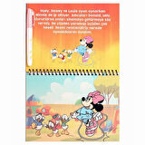 Minnie Mouse Temalı Sulu Sihirli Boyama Kitabı - Özel Sulu Kalem Ile Water Painting