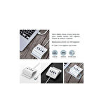 FLY 4'LÜ USB ÇOKLAYICI HUB ŞARJ STANDI,PC-MAC UYUMLU 1X TYPE-C ÇIKIŞLI