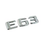 MERCEDES E63 YAZI ŞİLDİ