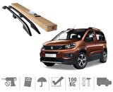 Ford Connect Tavan Çıtası Kısa Gri 2002-2015 Arası Modeller