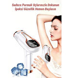 Yeni Nesil IPL Buz Lazer Cihazı Otomatik/Manuel Ayarlanbilir Seviye Tüm vücut Epilasyon 999.999 Atım