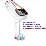 Yeni Nesil IPL Buz Lazer Cihazı Otomatik/Manuel Ayarlanbilir Seviye Tüm vücut Epilasyon 999.999 Atım