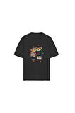 %100 Pamuk Sevgili Konseptli Teddy Baskılı T-shirt