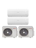 Bosch Multi Split İnverter Klima 72000 Btu Dış (36+36) + 2 İç Ünite 24000 + 24000 Btu