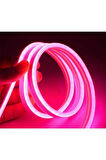 Ct-4555 Pembe Neon Led Hortum Led Esnek Led 5m 12 Volt