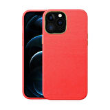 Apple iPhone 12 Pro Max Kılıf Natura Deri Lüx Soft